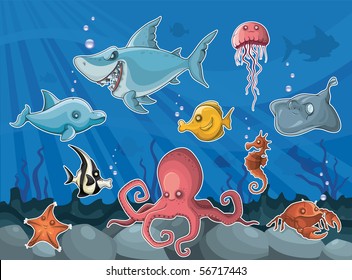 35,661 Sea world cartoon Images, Stock Photos & Vectors | Shutterstock