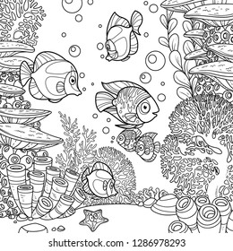 43,360 Cartoon fish outline Images, Stock Photos & Vectors | Shutterstock