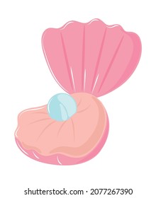 underwater world oyster shell icon