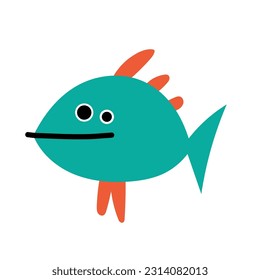 Underwater world shadow matching exercise game vector. Printable worksheet page nursery childish activity playful character, fish, seashell, octopus, cute shark, starfish, crab, squid, 