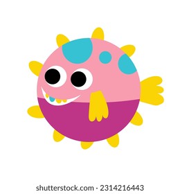 Vector de juego de ejercicios de correspondencias de sombras del mundo submarino. Página de la hoja de cálculo imprimible actividad infantil personaje lúdico, pez, concha, pulpo, tiburón lindo, pez estrella, cangrejo, calamar, 