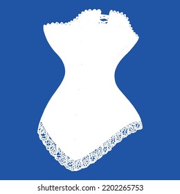 Underwear Corset Lace Modern Premium Designer Vector