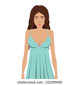 Underwear design over white background, vector illustration