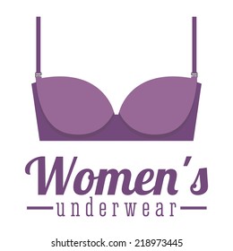 Underwear design over white background,vector illustration