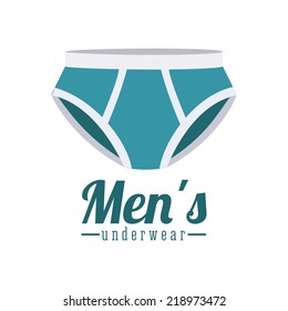 Underwear design over white background,vector illustration