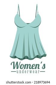 Underwear design over white background,vector illustration