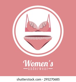 Underwear digital design, vector illustration eps 10