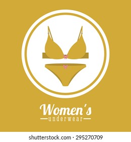 Underwear digital design, vector illustration eps 10