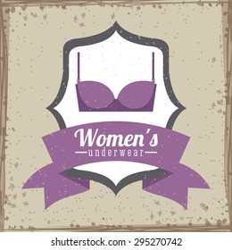 Underwear digital design, vector illustration eps 10