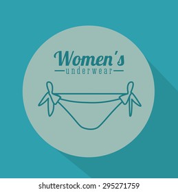 Underwear digital design, vector illustration eps 10