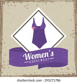 Underwear digital design, vector illustration eps 10