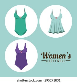 Underwear digital design, vector illustration eps 10