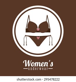 Underwear digital design, vector illustration eps 10