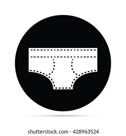 Underwear Icon Circle Icon