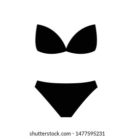 underwear icon. clothes icon. Bra,  underthings icon. 