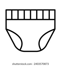 Underwear icon design for personal commercial use