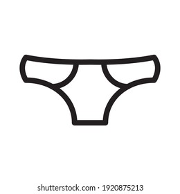 Underwear Icon Design Vector Template Illustration