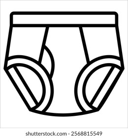 Underwear Icon Element For Design