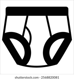 Underwear Icon Element For Design