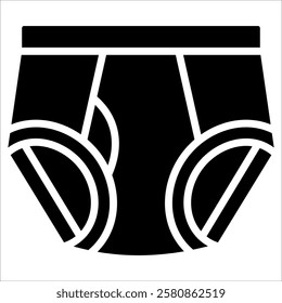 Underwear Icon Element For Design