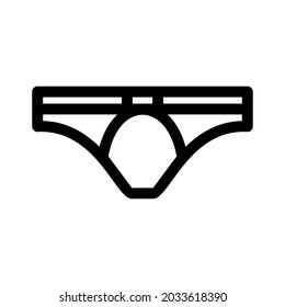 underwear icon or logo isolated sign symbol vector illustration - high quality black style vector icons
