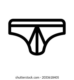 underwear icon or logo isolated sign symbol vector illustration - high quality black style vector icons
