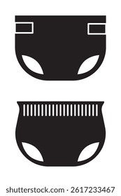 Underwear Icon Set Vector Illustration