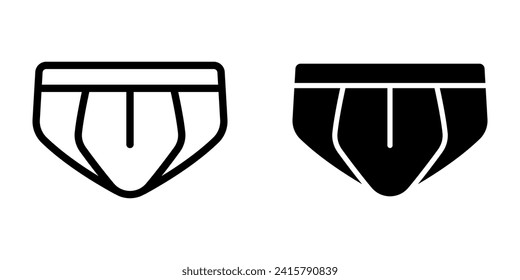 Underwear icon. symbol for mobile concept and web design. vector illustration