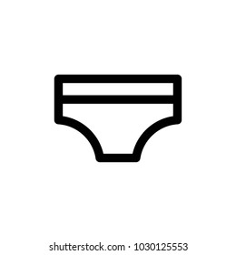 underwear icon vector