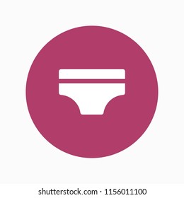 underwear icon vector