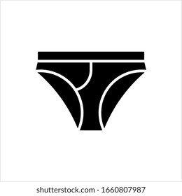 Underwear Icon, Underwear Vector Art Illustration