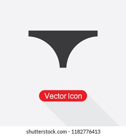 Underwear Icon Vector Illustration Eps10