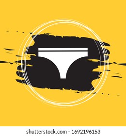 Underwear Icon Vector Illustration Eps10