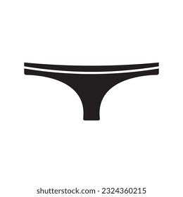 diseño de imagen de icono de ropa interior vectorial