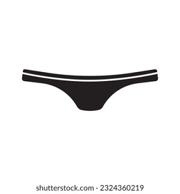 diseño de imagen de icono de ropa interior vectorial