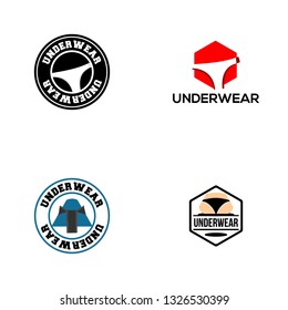 Underwear Logo Design Template