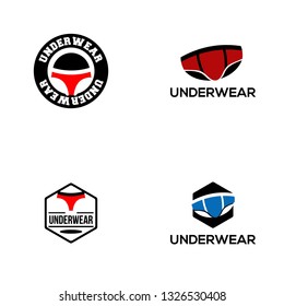 Underwear Logo Design Template