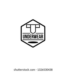 Underwear Logo Design Template