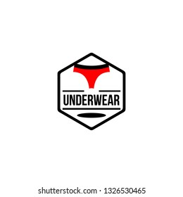 Underwear Logo Design Template