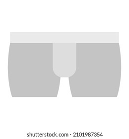 underwear for man flat clipart vector illustration