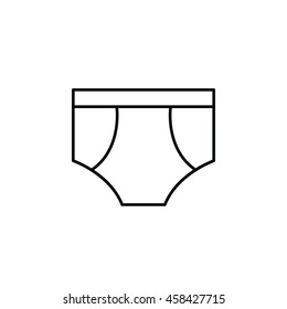 Underwear Outline Icon
