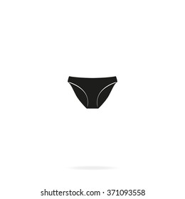 Underwear pants icon.