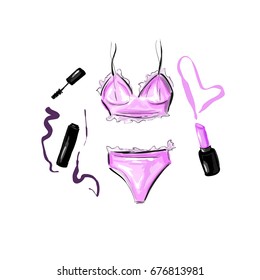 Underwear sketch