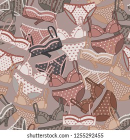 underwear texture in neutral colors