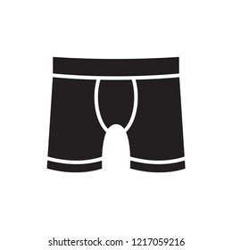 underwear vector icon in trendy flat style