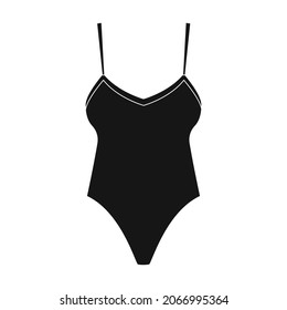 Underwear vector icon.Black vector icon isolated on white background underwear.