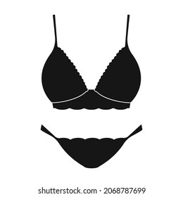 Underwear vector icon.Black vector icon isolated on white background underwear.