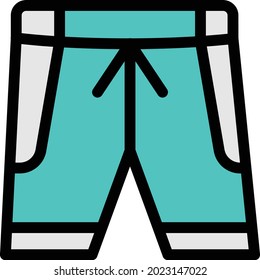 ilustración vectorial de ropa interior aislada en un fondo transparente. Iconos vectoriales de arrastre para gráficos de concepto o web.