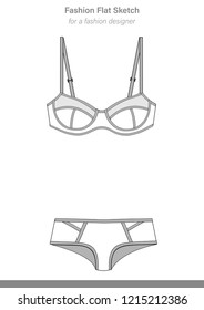 Underwear Vector Images Illustrator template