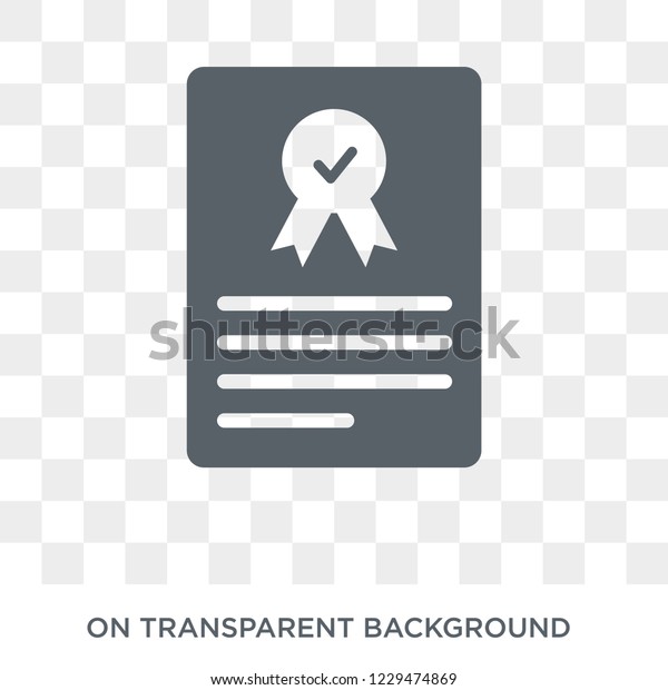 Underwriter (shares) icon. Trendy flat vector\
Underwriter (shares) icon on transparent background from business  \
collection. 